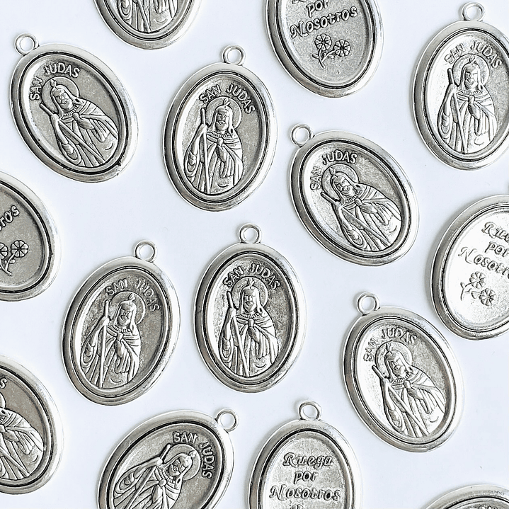 MEDALLA ✦ SAN JUDAS TADEO EN ZAMAK 1