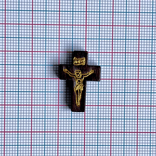 SEPARADOR ✦ CRUZ CRISTO MADERA