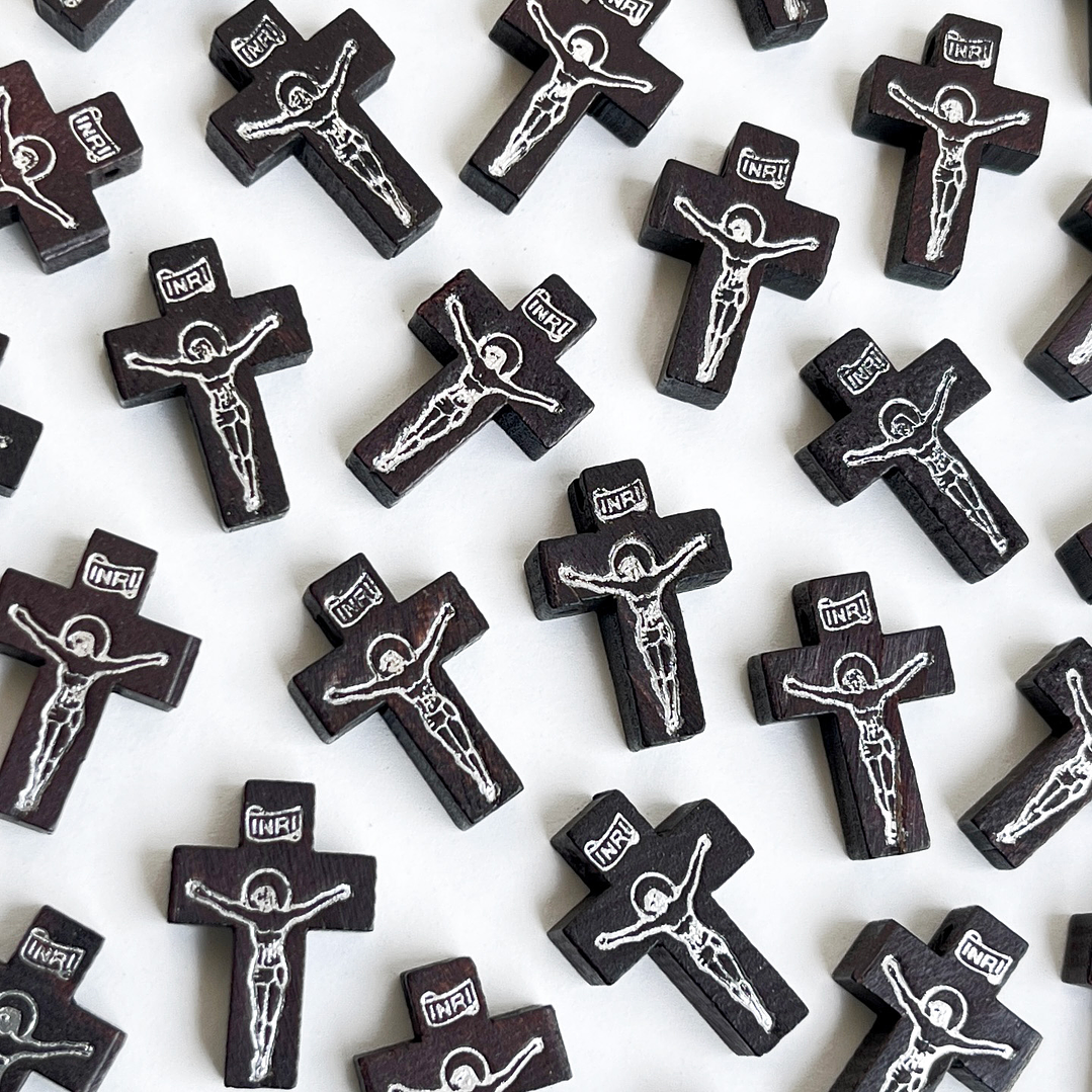 SEPARADOR ✦ CRUZ CRISTO MADERA 1