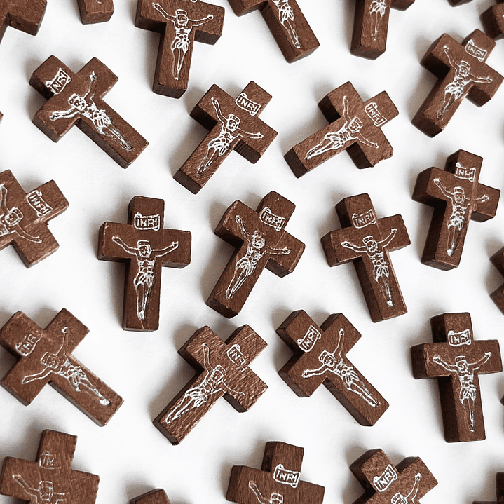 SEPARADOR ✦ CRUZ CRISTO MADERA 3