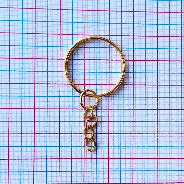 HERRAJE ✦ ARGOLLA PARA LLAVERO 2