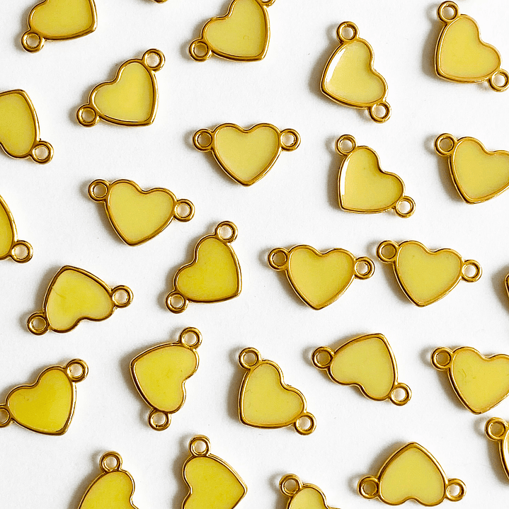 DIJE ✦ CORAZÓN BAÑO DE ORO (ELIGE TU FAVORITO) 3