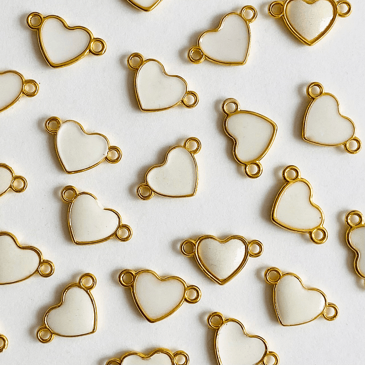 DIJE ✦ CORAZÓN BAÑO DE ORO (ELIGE TU FAVORITO) 4