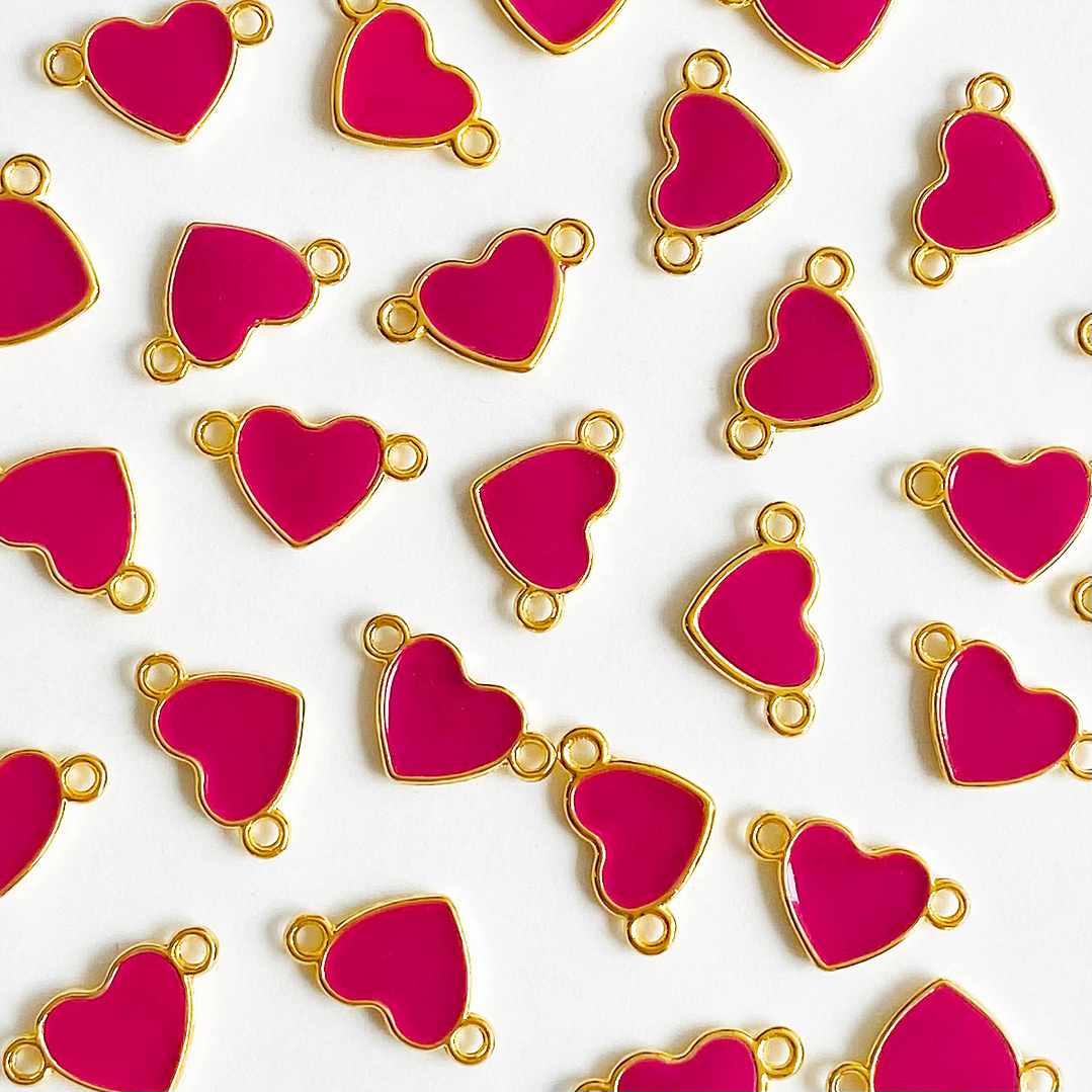 DIJE ✦ CORAZÓN BAÑO DE ORO (ELIGE TU FAVORITO) 5