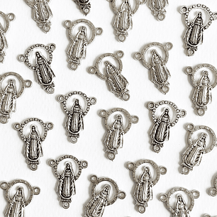 CRUCERO ✦ VIRGEN MILAGROSA EN ZAMAK 