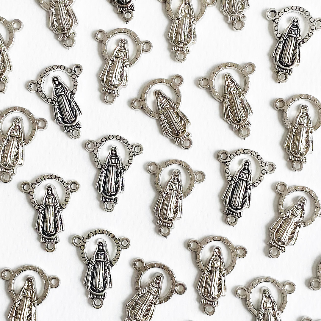 CRUCERO ✦ VIRGEN MILAGROSA EN ZAMAK  1