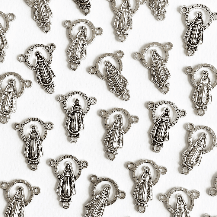 CRUCERO ✦ VIRGEN MILAGROSA EN ZAMAK  1