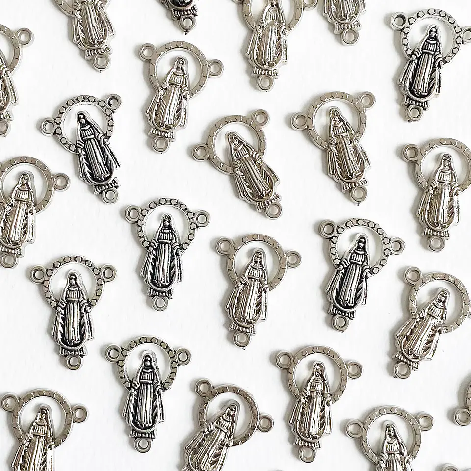 CRUCERO ✦ VIRGEN MILAGROSA EN ZAMAK  1