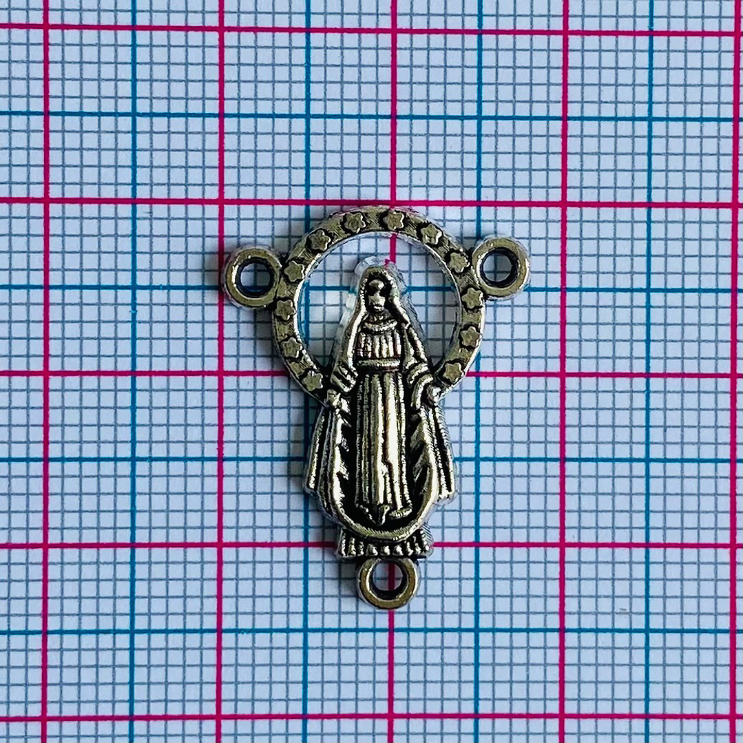 CRUCERO ✦ VIRGEN MILAGROSA EN ZAMAK  2