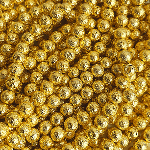 SEPARADOR ✦ BOLA VOLCÁNICA EN ACERINA 8MM (ELIGE TU COLOR FAVORITO)