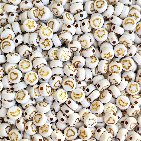 SEPARADOR ✦ PASTILLA FIGURAS DORADAS (ELIGE TU COLOR FAVORITO)