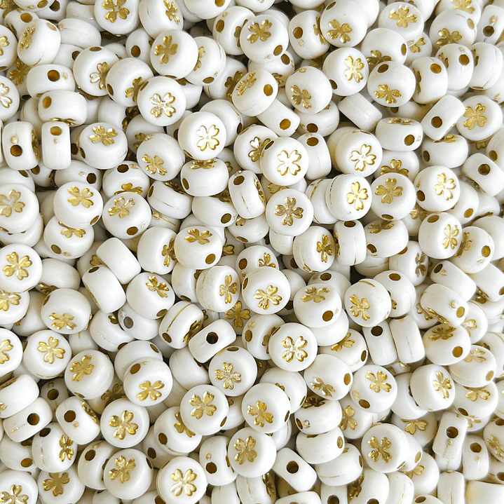 SEPARADOR ✦ PASTILLA TREBOL DORADO 1