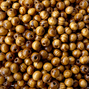 SEPARDOR ✦ BOLA MADERA FINA 8MM