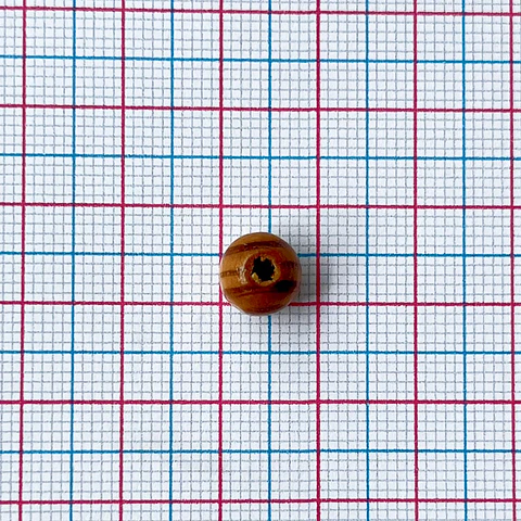 SEPARDOR ✦ BOLA MADERA FINA 8MM