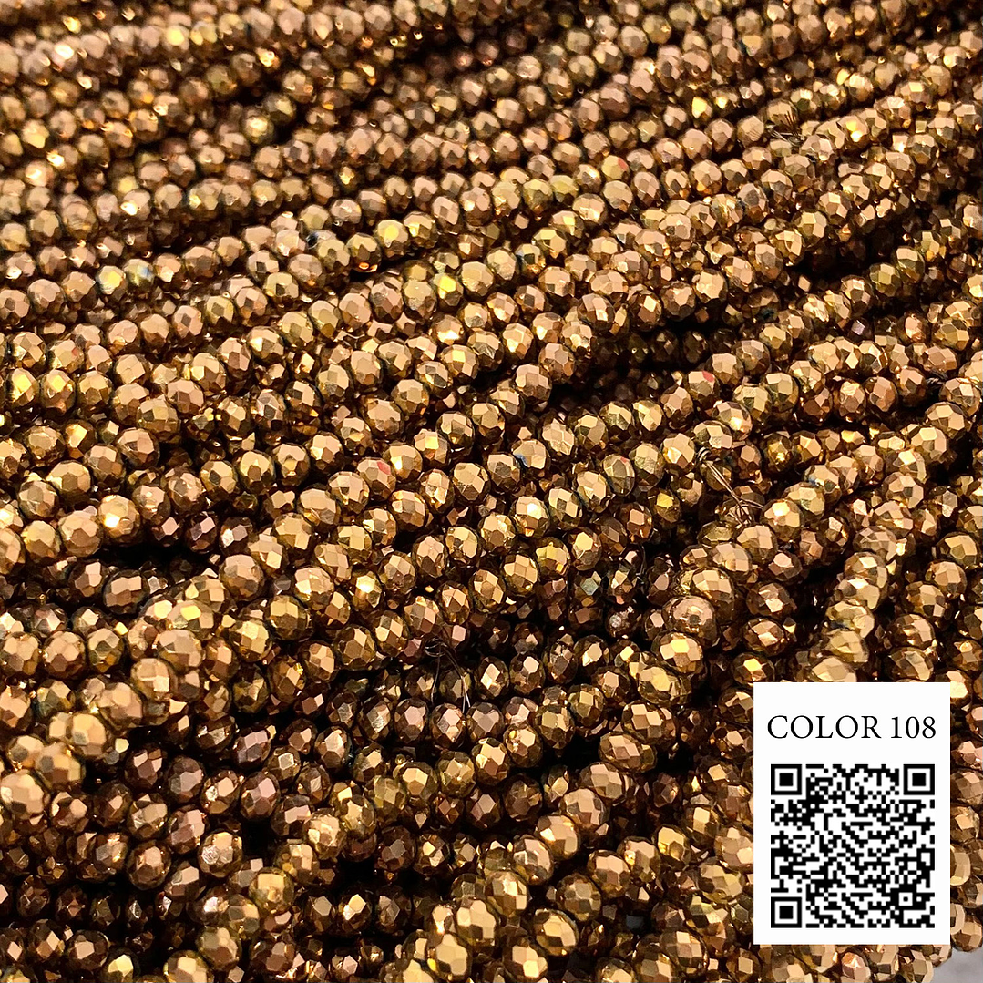 SEPARADOR ✦ CRISTAL DONA 2MM (ELIGE TU COLOR FAVORITO) 38