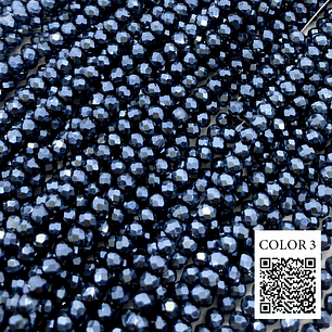 SEPARADOR ✦ CRISTAL DONA 3MM (ELIGE TU COLOR FAVORITO)