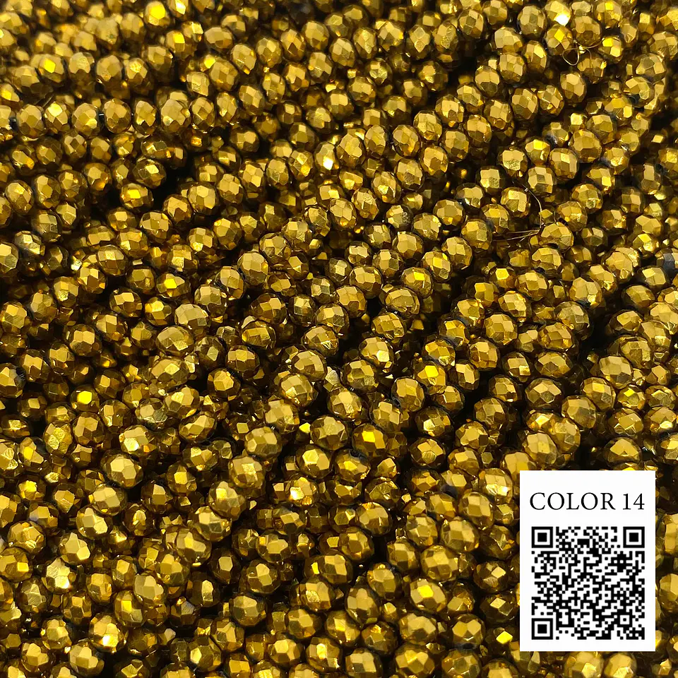SEPARADOR ✦ CRISTAL DONA 3MM (ELIGE TU COLOR FAVORITO) 10