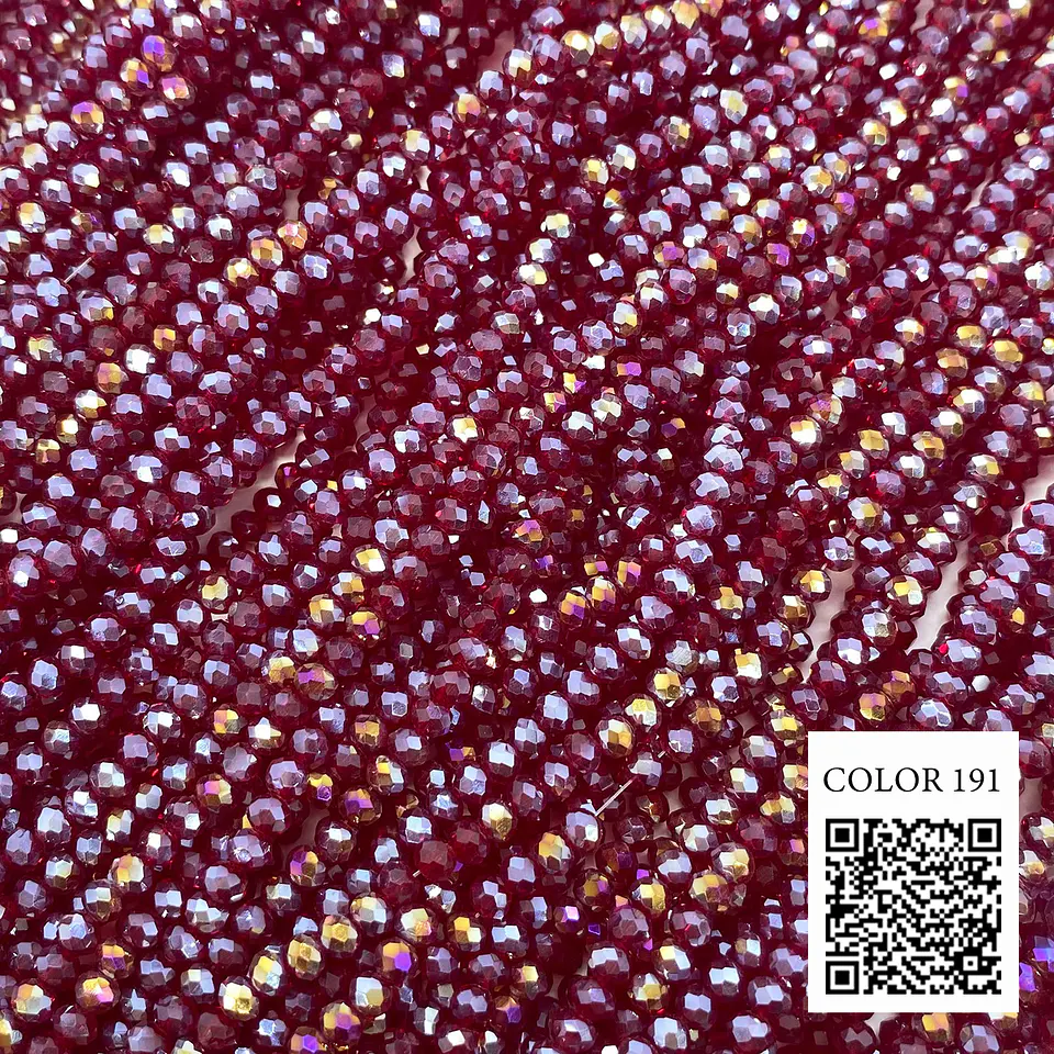 SEPARADOR ✦ CRISTAL DONA 3MM (ELIGE TU COLOR FAVORITO) 36
