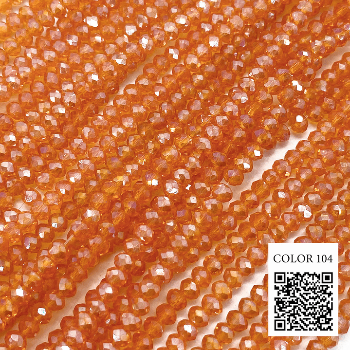 SEPARADOR ✦ CRISTAL DONA 3MM (ELIGE TU COLOR FAVORITO) 38