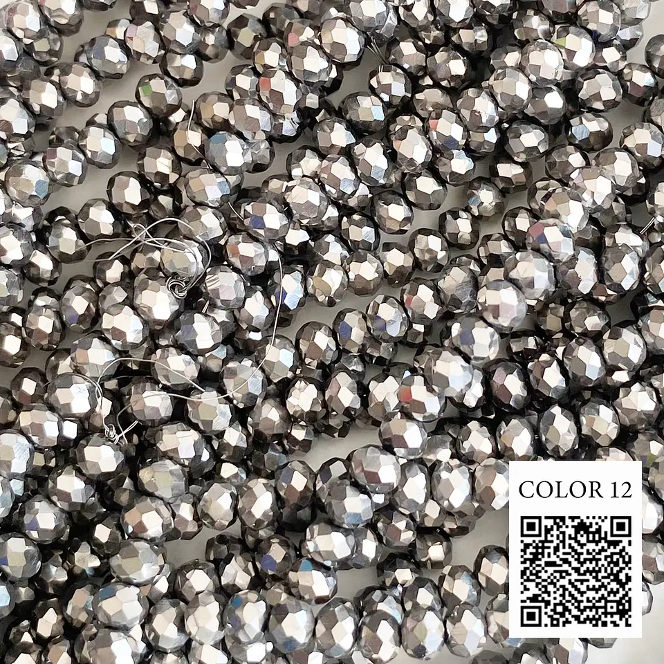 SEPARADOR ✦ CRISTAL DONA 4MM (ELIGE TU COLOR FAVORITO) 1