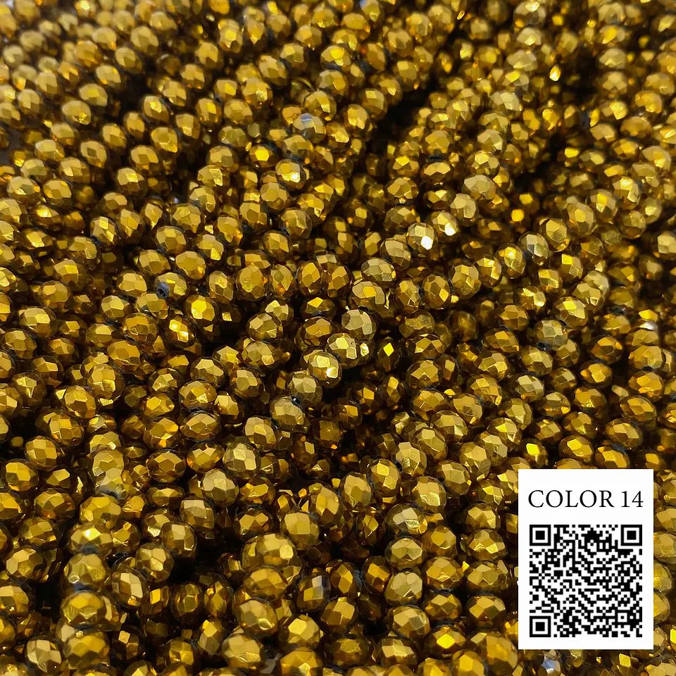 SEPARADOR ✦ CRISTAL DONA 4MM (ELIGE TU COLOR FAVORITO) 10