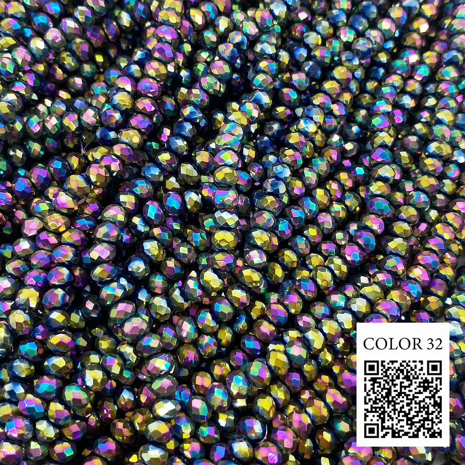 SEPARADOR ✦ CRISTAL DONA 4MM (ELIGE TU COLOR FAVORITO) 17