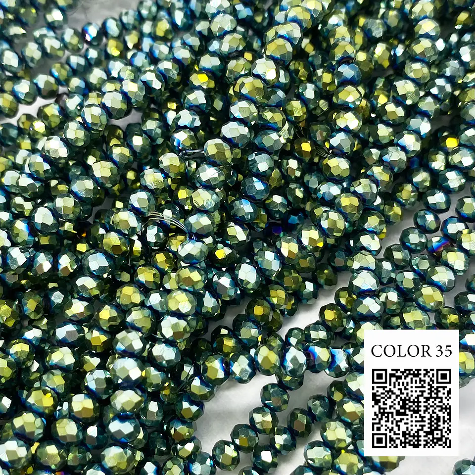 SEPARADOR ✦ CRISTAL DONA 4MM (ELIGE TU COLOR FAVORITO) 21