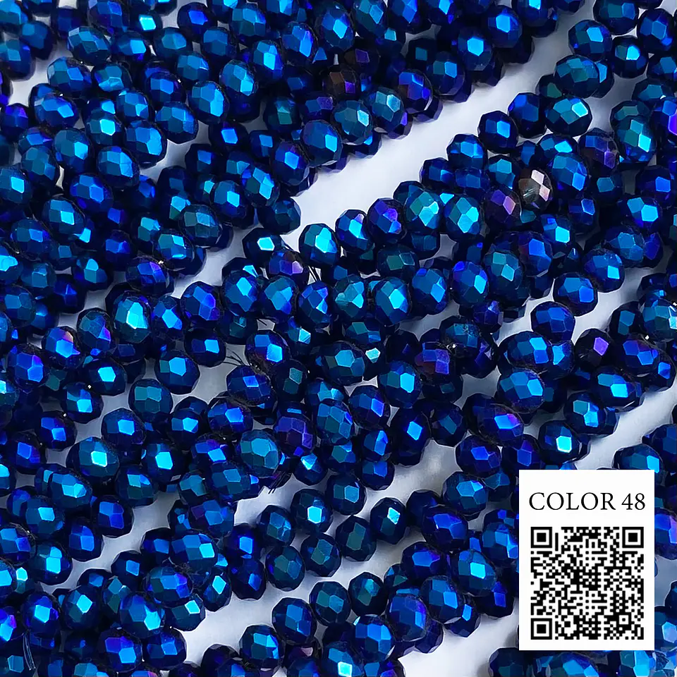 SEPARADOR ✦ CRISTAL DONA 4MM (ELIGE TU COLOR FAVORITO) 28
