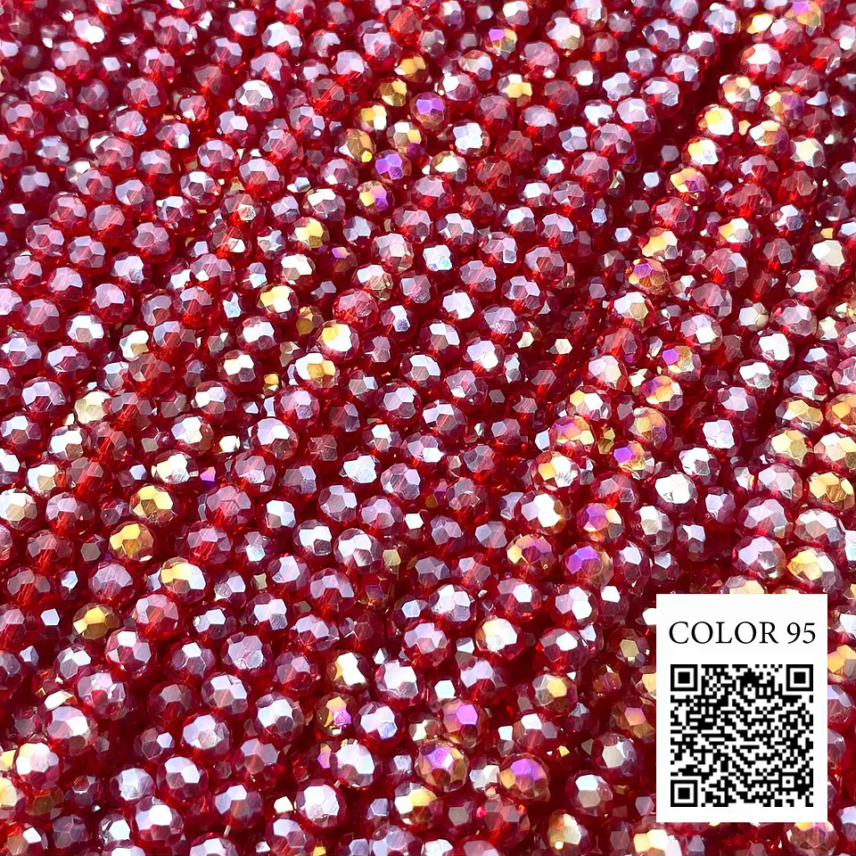SEPARADOR ✦ CRISTAL DONA 4MM (ELIGE TU COLOR FAVORITO) 38