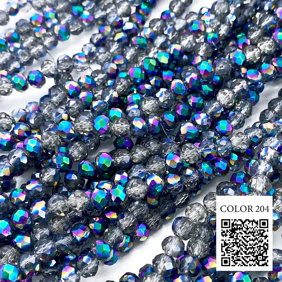 SEPARADOR ✦ CRISTAL DONA 6MM (ELIGE TU COLOR FAVORITO) 54