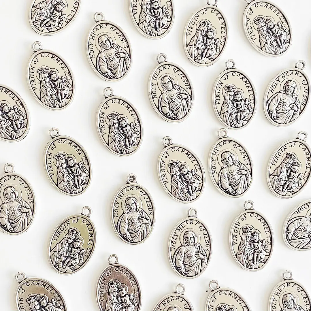 MEDALLA ✦ VIRGEN DEL CARMEN/SAGRADO CORAZÓN DE JESÚS  1