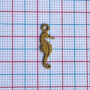 DIJE ✦ CABALLO DE MAR EN ACERO