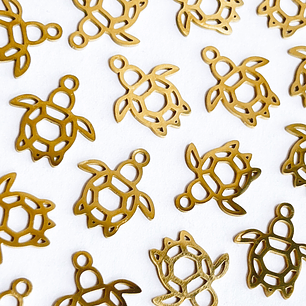 DIJE ✦ TORTUGA ACERO