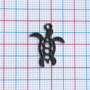 DIJE ✦ TORTUGA DE MAR ACERO