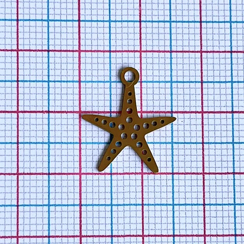 DIJE ✦ ESTRELLA DE MAR EN ACERO