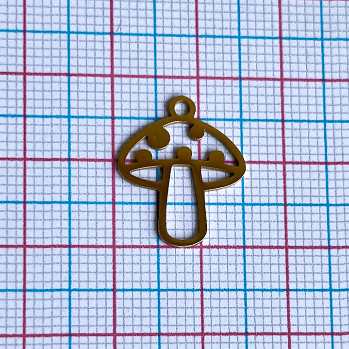 DIJE ✦ HONGO ACERO 2