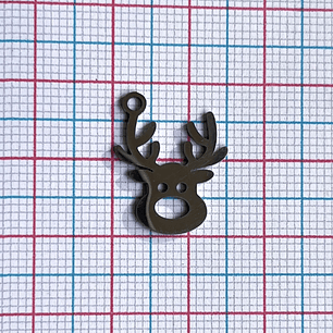 DIJE ✦ RENO DE NAVIDAD EN ACERO