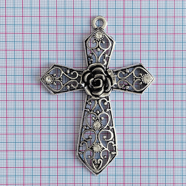 DIJE ✦ CRUZ EN ZAMAK 2