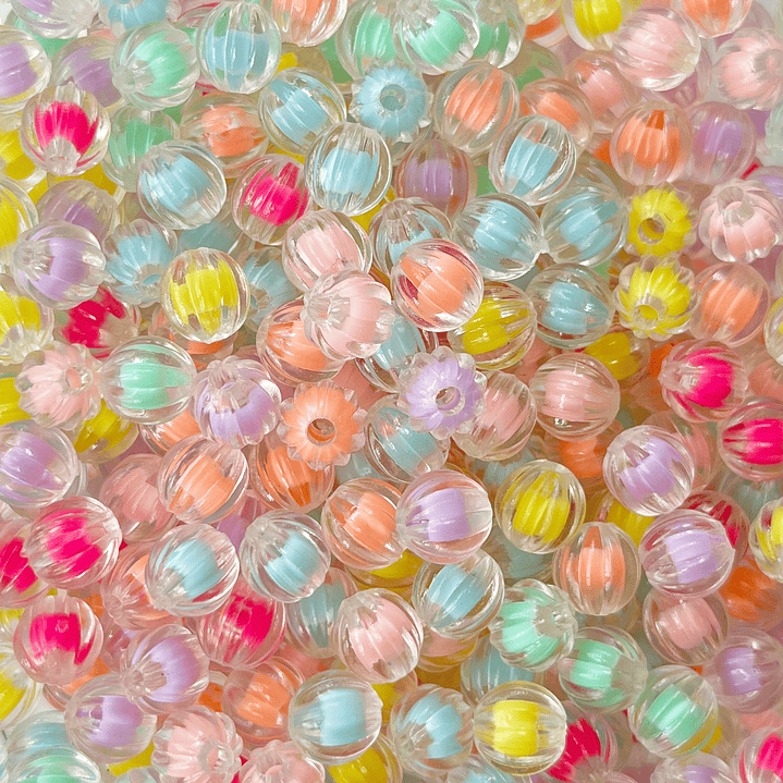 SEPARADOR ✦ BOLA ACANALADA ACRÍLICA 12MM 1