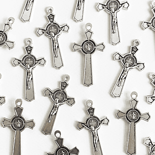 DIJE ✦ CRISTO / SAN BENITO ZAMAK 