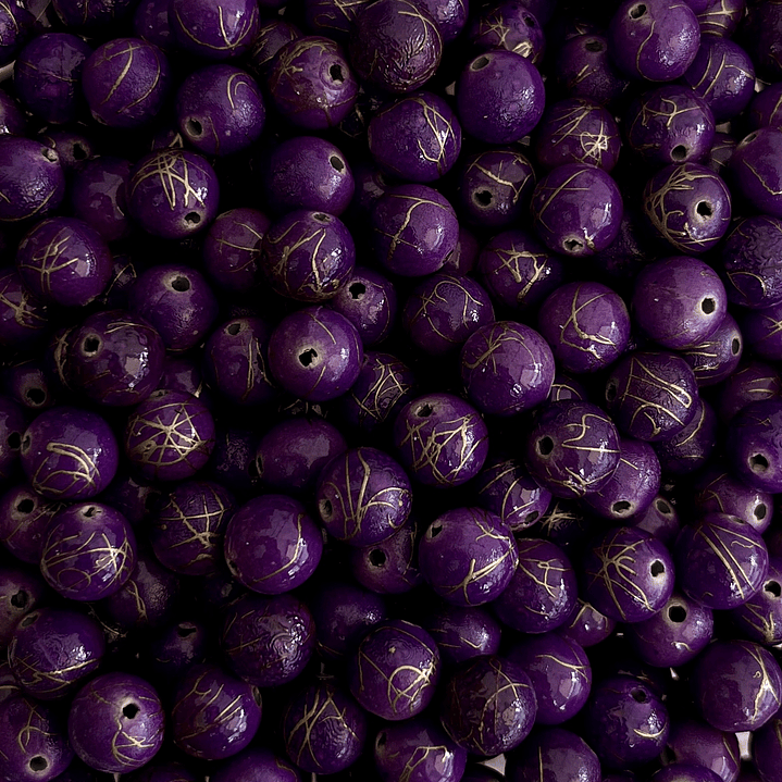 SEPARADOR ✦ BOLA LUREX 10MM 1