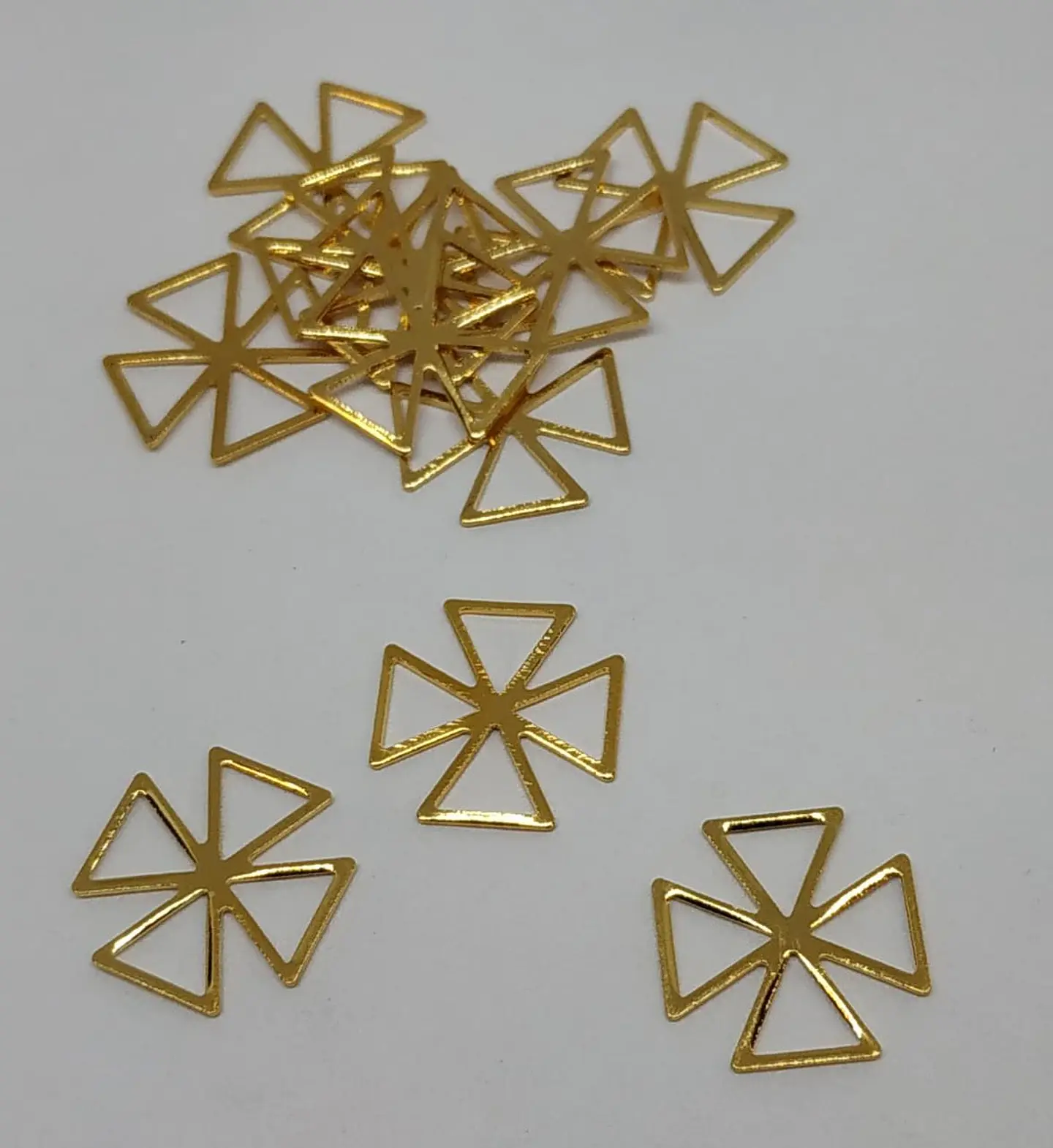 CRUZ BAÑO DE ORO T5751 1