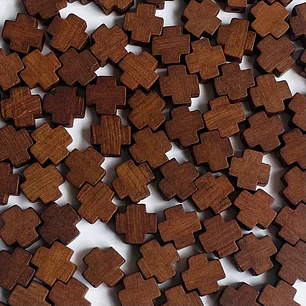 SEPARADOR ✦ CRUZ DE MADERA