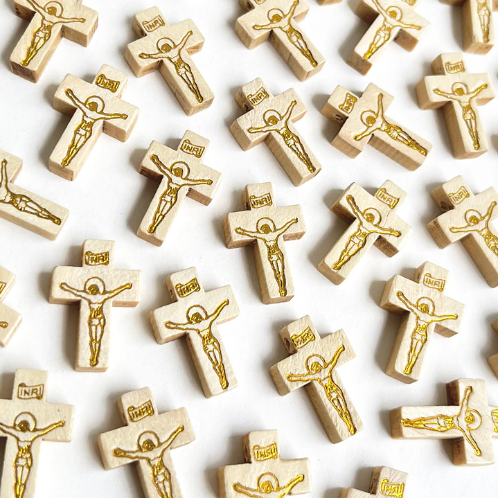 SEPARADOR ✦ CRUZ DE MADERA 1