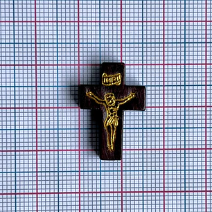 SEPARADOR ✦ CRUZ DE MADERA