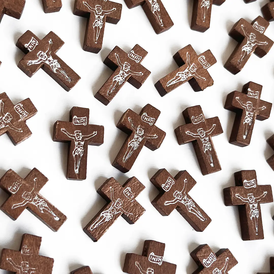 SEPARADOR ✦ CRUZ DE MADERA 1