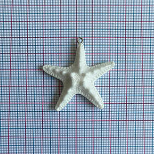 DIJE ✦ ESTRELLA DE MAR PLASTICA