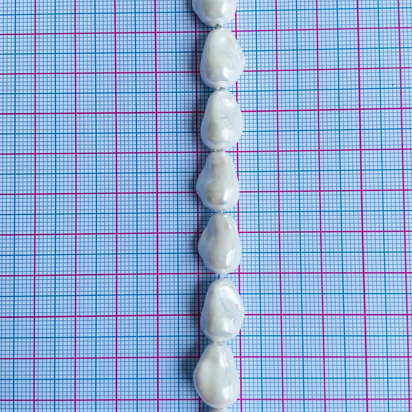 PERLA ✦ SHELL AMORFA 10*14 MM 2