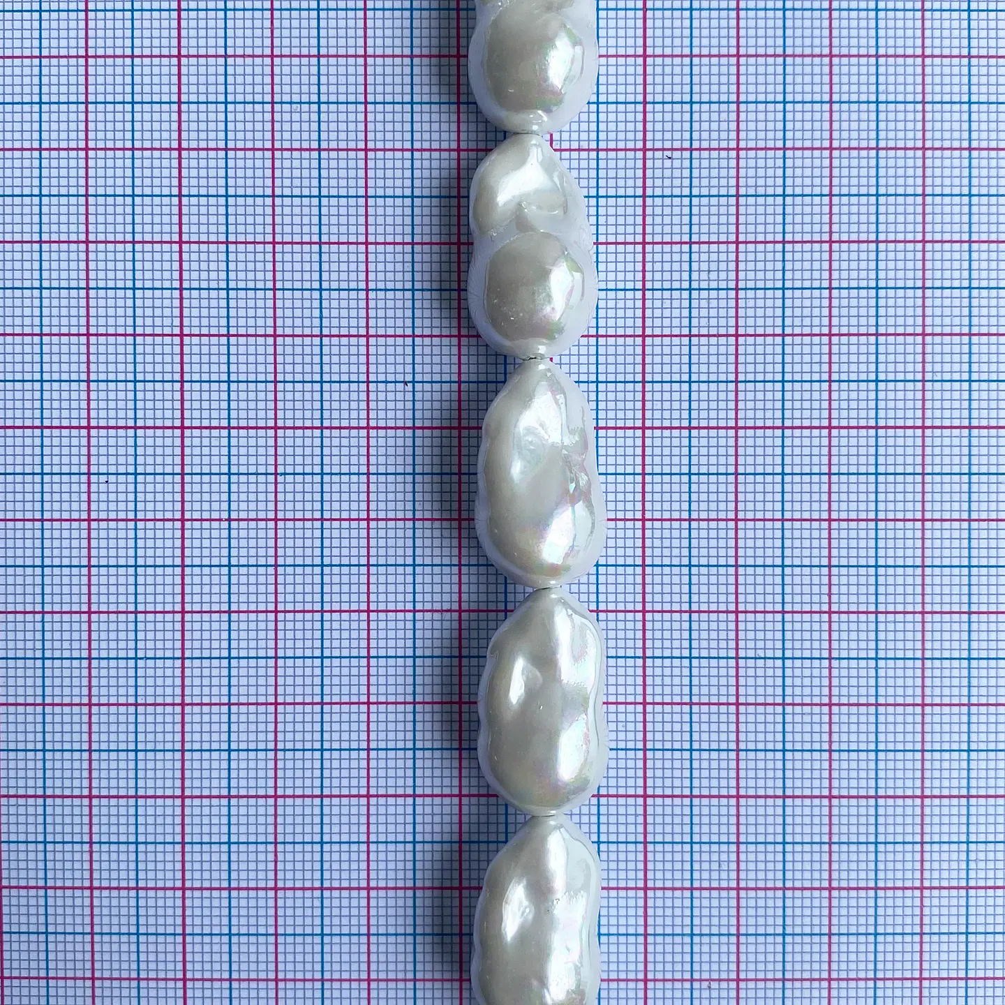 PERLA ✦ SHELL AMORFA 12*18 MM 2