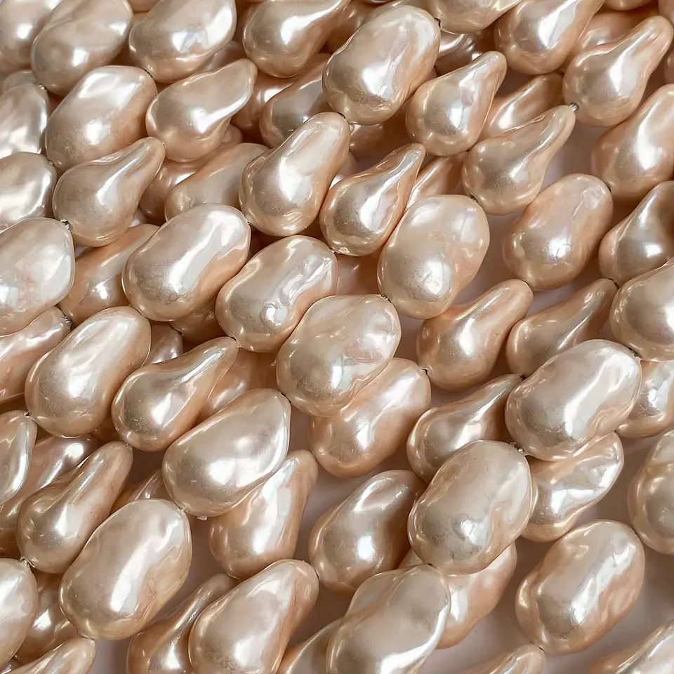 PERLA ✦ SHELL AMORFA 12*18 MM 1